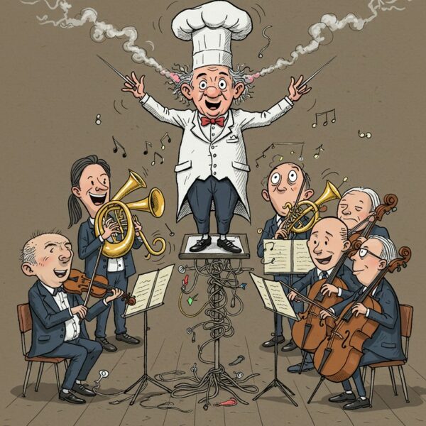 Concert final pot-AVC ou regagner en autonomie malgré les difficultés -image générée par Gemini